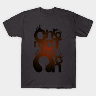 CHT Blk/Org Alt Logo T-Shirt